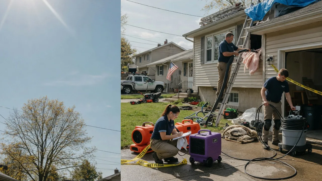Emergency Water Removal in West Middlesex, PA near me